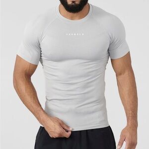 YoungLA Supervillian Tee Light Grey Sz L